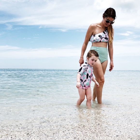 Swimzip Other - MATCHING MOMMY AND ME SWIMSUITS // swim zip!